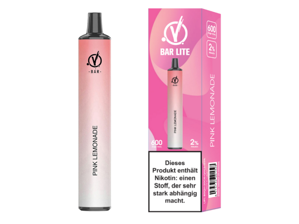 Linvo Bar Lite Einweg E-Zigarette - Pink Lemonade 20 mg/ml