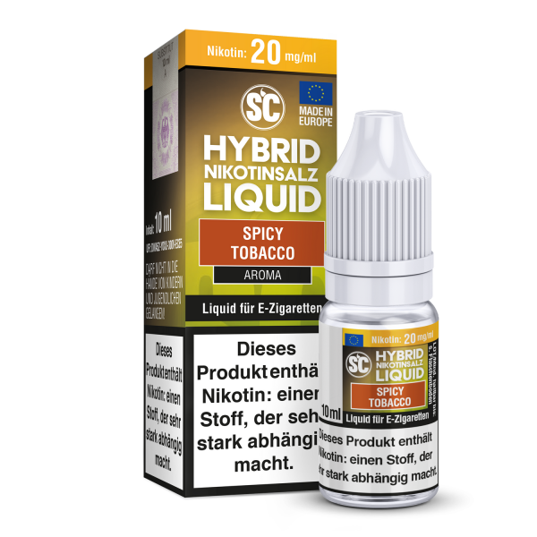 SC - Spicy Tobacco - Hybrid Nikotinsalz Liquid 10 mg/ml