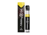 Allday2Go 600 Einweg E-Zigarette - Banane 0 mg/ml 10er Packung