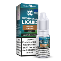 SC - Virginia Tobacco - E-Zigaretten Nikotinsalz Liquid...
