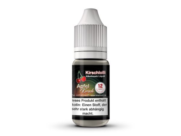 Kirschlolli Apfel Kirsch Nikotinsalz Liquid 12mg/ml 10er Packung