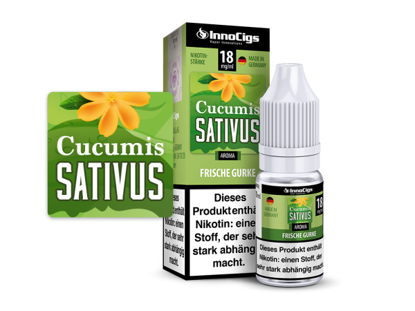 InnoCigs - Cucumis sativus Gurke Aroma 3 mg/ml