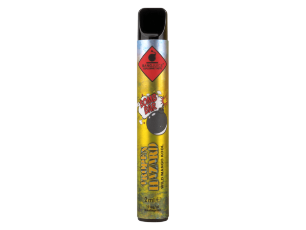 BangJuice - Bomb Bar Einweg E-Zigarette - Tropenhazard Wild Mango Kool 10 mg/ml