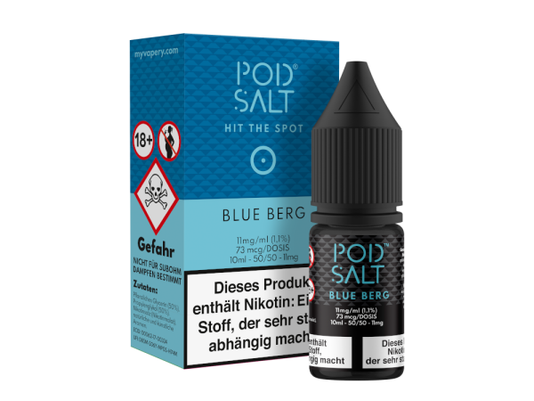 Pod Salt - Blue Berg - Nikotinsalz Liquid 11 mg/ml