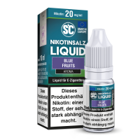 SC - Blue Fruits - E-Zigaretten Nikotinsalz Liquid 20...