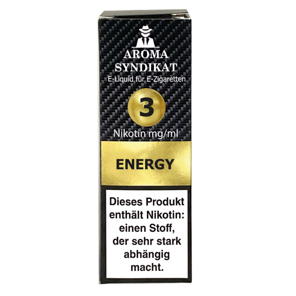Aroma Syndikat Energy E-Zigaretten Liquid 3mg/ml