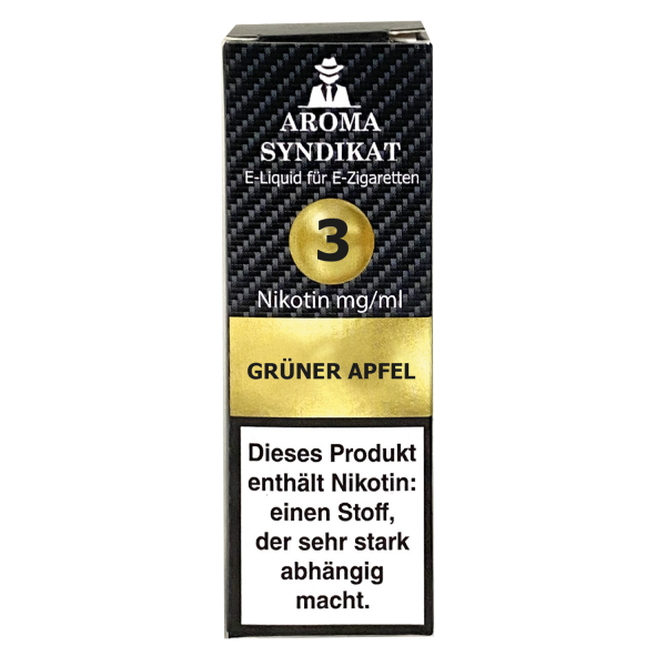 Aroma Syndikat Grüner Apfel E-Zigaretten Liquid 3mg/ml