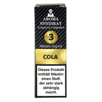 Aroma Syndikat Cola E-Zigaretten Liquid 3 mg/ml
