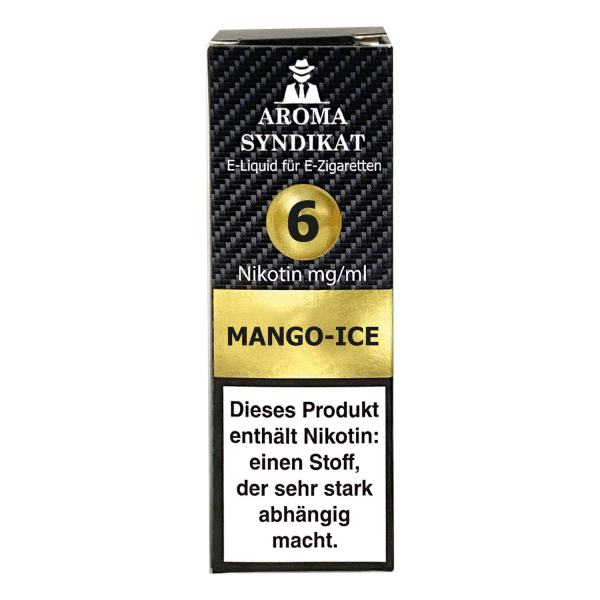 Aroma Syndikat Mango-Ice E-Zigaretten Liquid 6mg/ml