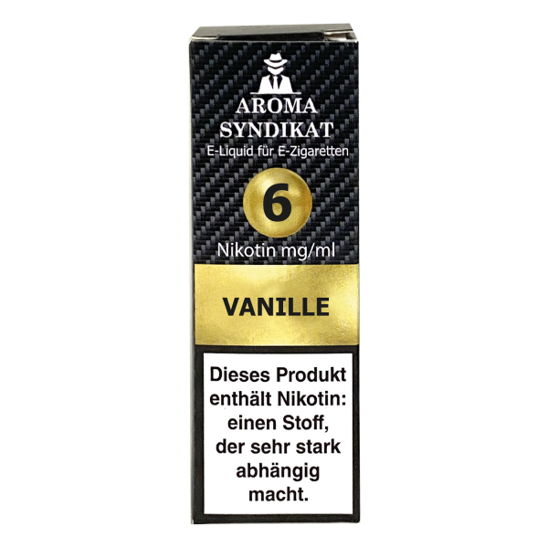 Aroma Syndikat Vanille E-Zigaretten Liquid 6 mg/ml