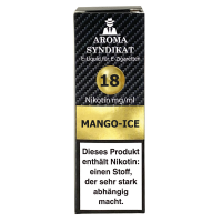 Aroma Syndikat  Mango-Ice Nikotinsalz Liquid 18 mg/ml 