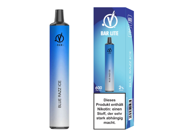 Linvo Bar Lite Einweg E-Zigarette Blue Razz Ice 20 mg/ml 10er Packung