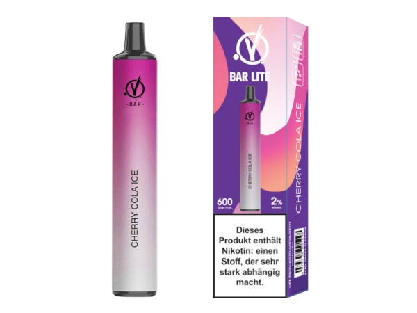 Linvo Bar Lite Einweg E-Zigarette Cherry Cola Ice 20 mg/ml 10er Packung