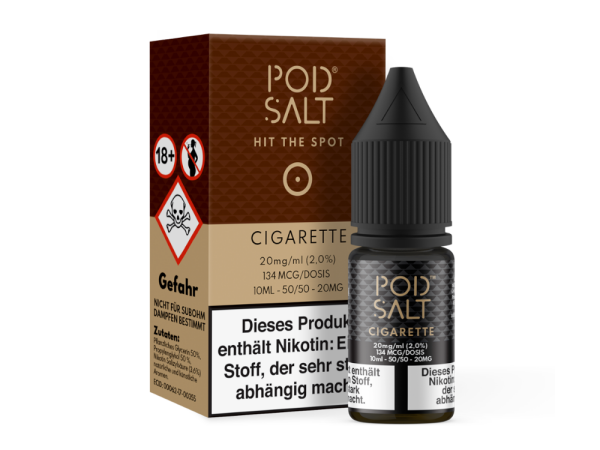 Pod Salt - Cigarette - Nikotinsalz Liquid 20 mg/ml 5er Packung