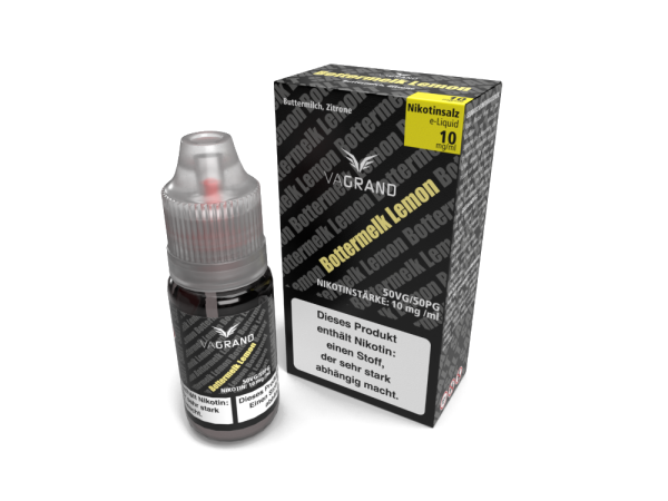 Vagrand - Bottermelk Lemon - Nikotinsalz Liquid 10 mg/ml 10er