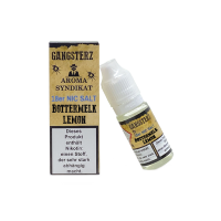Gangsterz - Bottermelk Lemon - Nikotinsalz Liquid 