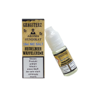 Gangsterz - Heidelbeer Waffelcreme - Nikotinsalz Liquid 