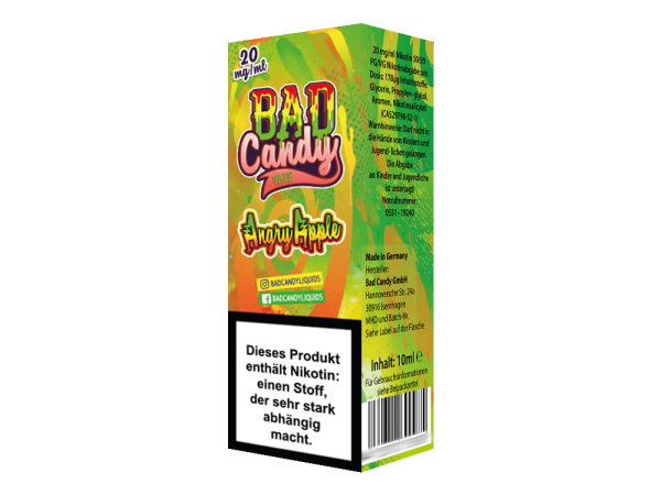 Bad Candy Liquids - Angry Apple - Nikotinsalz Liquid 10 mg/ml