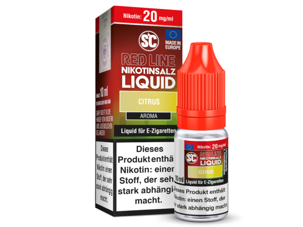 SC - Red Line - Citrus - Nikotinsalz Liquid 20 mg/ml