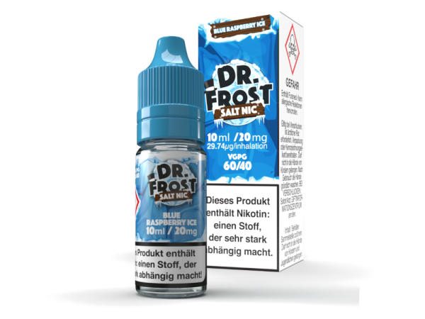 Dr. Frost - Ice Cold - Blue Razz - Nikotinsalz Liquid 20mg/ml