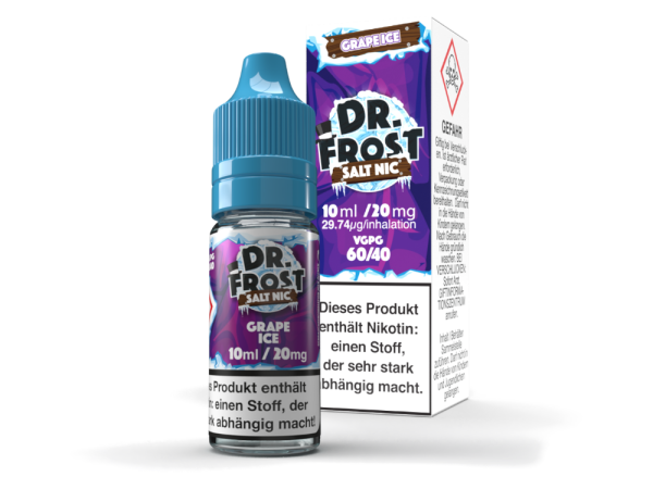 Dr. Frost - Ice Cold - Grape - Nikotinsalz Liquid 20mg/ml