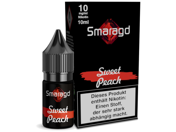 Smaragd - Sweet Peach - Hybrid Nikotinsalz Liquid 