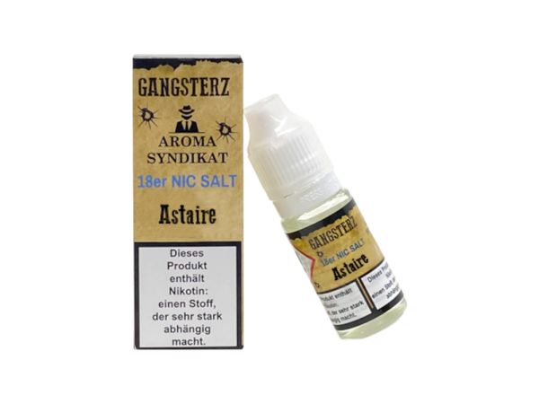 Gangsterz - Astaire - Nikotinsalz Liquid 