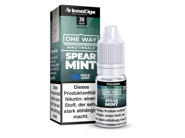 InnoCigs - One Way - Spearmint - Nikotinsalz Liquid 