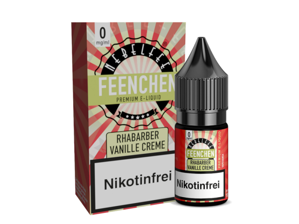 Nebelfee - Feenchen - Rhabarber Vanillecreme - Nikotinsalz Liquid 