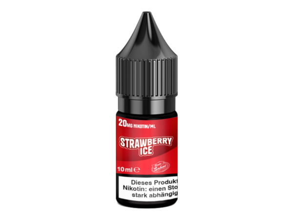 Erste Sahne - Strawberry Ice - Hybrid Nikotinsalz Liquid 