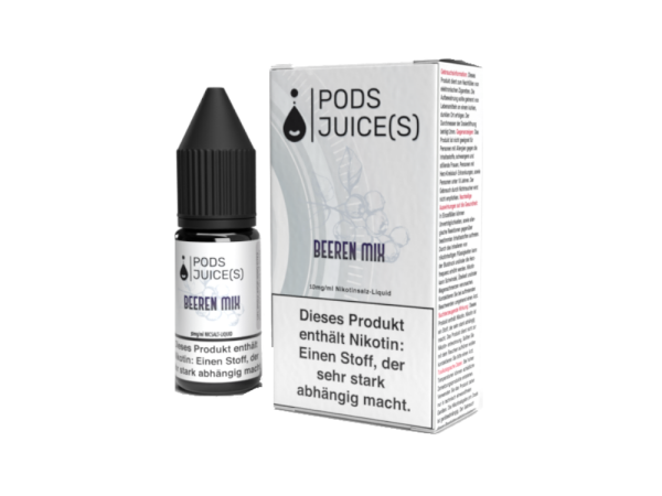Pods Juice(s) - Beeren Mix - Nikotinsalz Liquid 10mg/ml