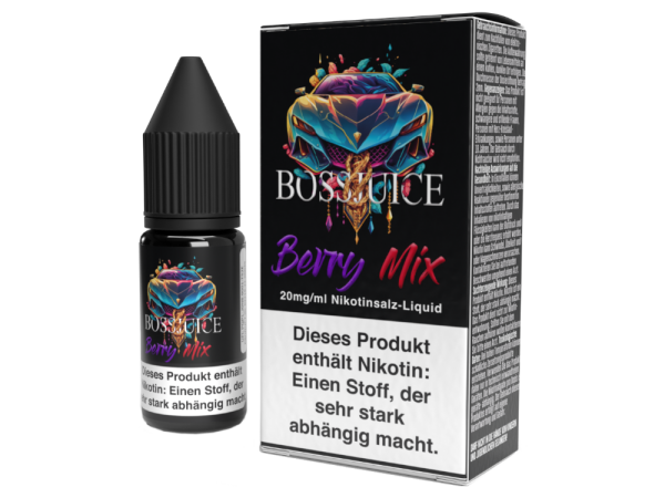 Boss Juice - Berry Mix - Nikotinsalz Liquid 