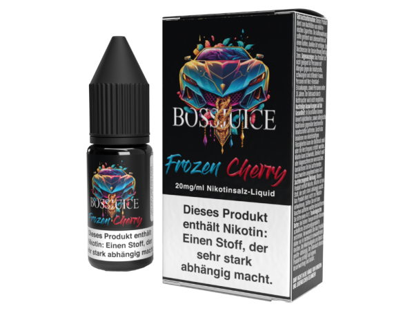 Boss Juice - Frozen Cherry - Nikotinsalz Liquid 