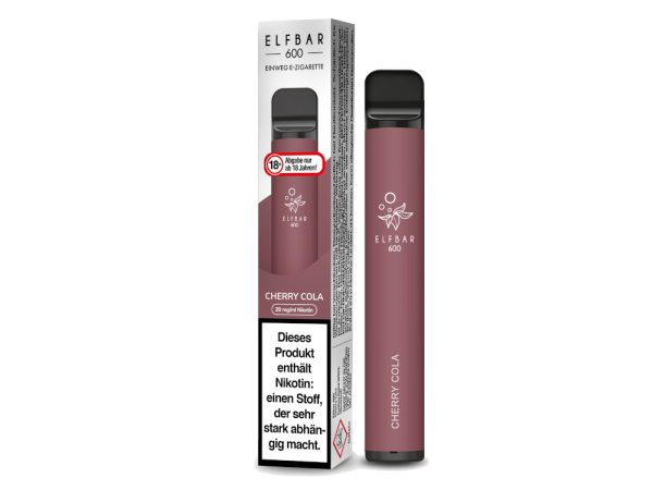 Elf Bar 600 Einweg E-Zigarette - Cherry Cola 20 mg/ml