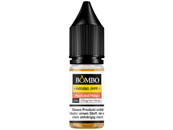 Bombo - Peach and Mango - Nikotinsalz Liquid