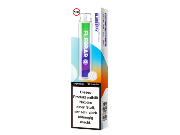 Flerbar M - Einweg E-Zigarette - Blueberry 20 mg