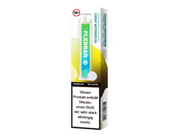 Flerbar M - Einweg E-Zigarette - Chewy Watermelon 20 mg