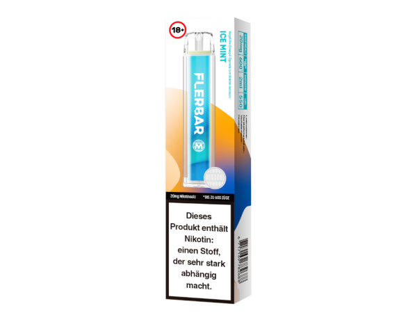 Flerbar M - Einweg E-Zigarette - Ice Mint 20 mg