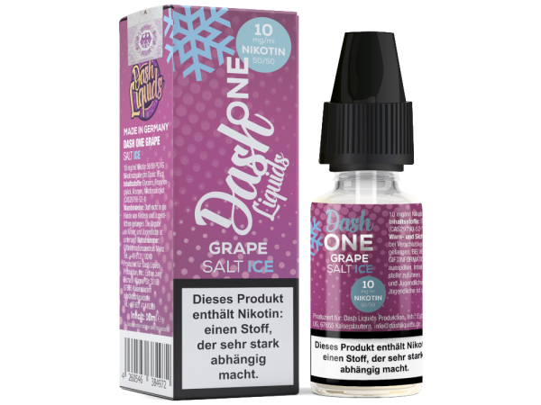 Dash Liquids - One - Grape Ice - Nikotinsalz Liquid 