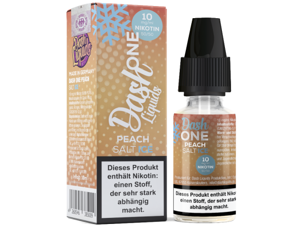 Dash Liquids - One - Peach Ice - Nikotinsalz Liquid 
