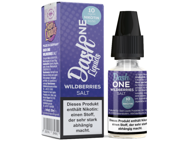 Dash Liquids - One - Wildberries - Nikotinsalz Liquid 