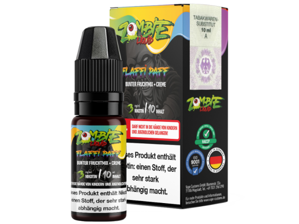 Zombie - Flaffi Paff E-Zigaretten Liquid 6 mg/ml
