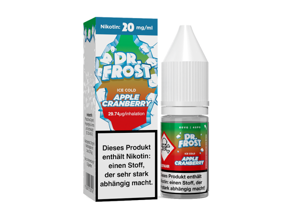 Dr. Frost - Ice Cold -  - Nikotinsalz Liquid 20mg/ml