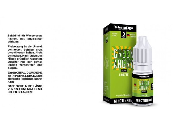 InnoCigs - Green Angry Limetten Aroma 